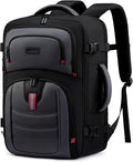 LOVEVOOK 50L Travel Backpack for Men, Airline Approved Carry On Bag with 3 Packing Cubes, TSA Overnight Bags, Waterproof Personal Item Bag, Weekender Essentials Backpacks fits 18" Laptop