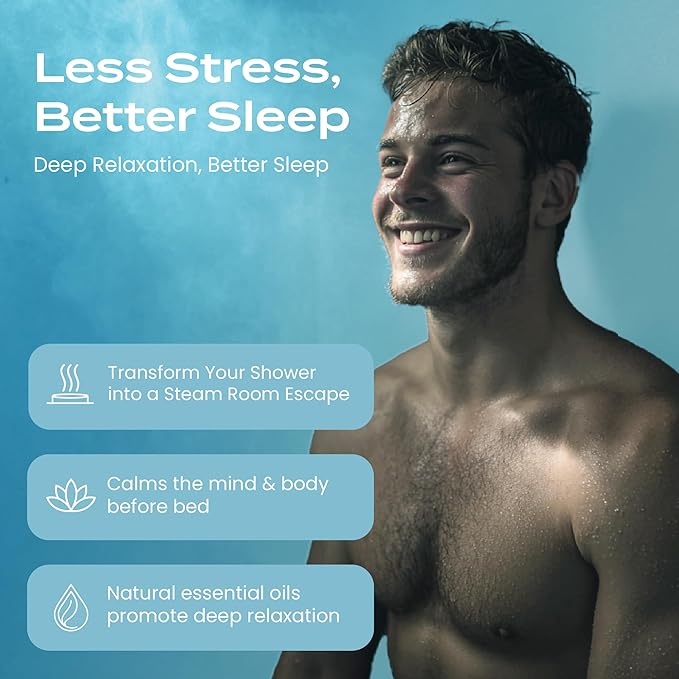 Body Restore Shower Steamers Aromatherapy 30 Pack – Mothers Day Gifts for Mom, Birthday Gifts for Women and Men, Relaxation Stress Relief Self Care – Collectors Box