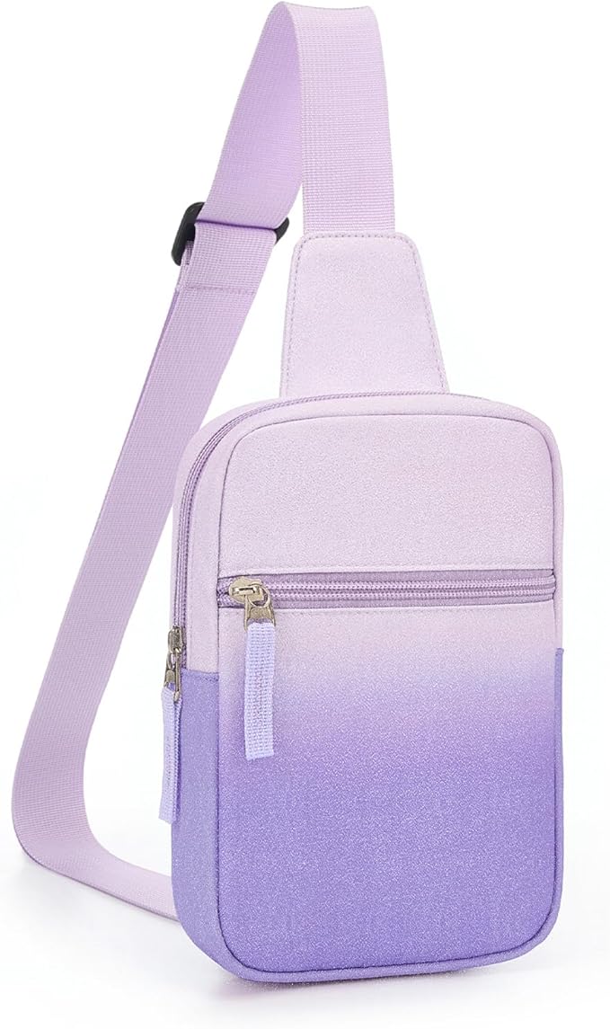 Mothers Day Gifts for Daughter, Birthday Graduation Gifts for 8 9 10 11 12 Year Old Teens Girls Her,Fanny Pack Sling Crossbody Bag Belt Bags Purse, Preppy Teen Girl Gift Trendy Stuff Travel Essentials