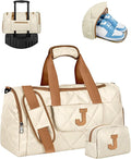 Elilier Best Friend Birthday Gifts for Women, Personalized Weekender Bag for Overnight, Airplane Friendly Travel Bag with Toiletries, Unique Gift for Mom, Sister, Teacher, Women, Teens