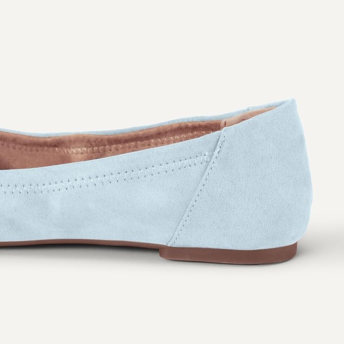 Amazon Essentials Women's Belice Comfortable Slip-On Ballet Flats Shoes