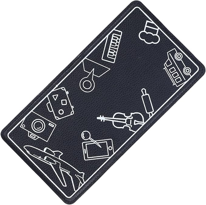 2Pcs Foldable Phone Holder, Portable Flexible Mobile Device Holder, Multi Angle Viewing Tablet Stand with Airplane Compatibility, Ideal for Bedroom, Kitchen, Office, Travel &