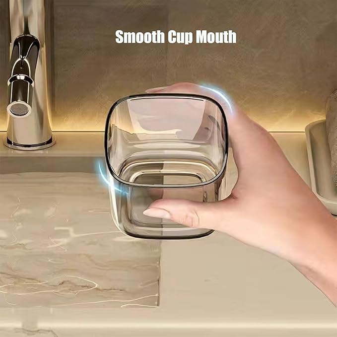 Toothbrush Cup Toothbrush Travel Case, Travel Toothbrush Holder Case with Cover Portable Multifunctional Toothbrush Cover, Suitable for Travel Business Camping Bathroom School or Daily Uses