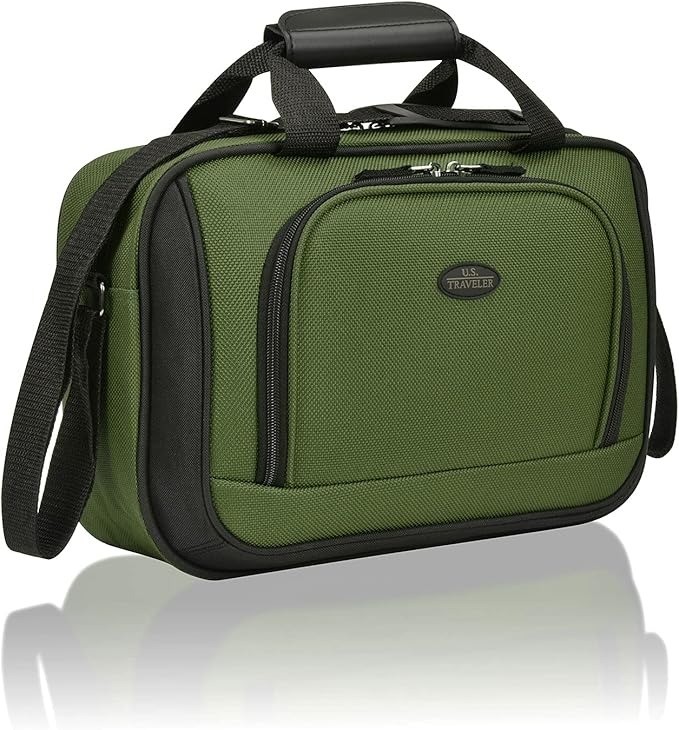 U.S. Traveler Rio 14" Travel Tote Bag, Lightweight 1200D Carry-On Bag for Women & Men, Parent SKU
