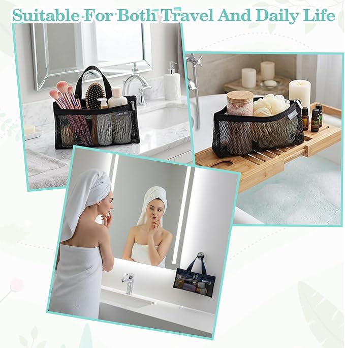 3 Pcs Toothbrush Pouch,1 Toothbrush Travel Bag + 2 Ventilated Toothbrushes Travels Containers, Portable Hygienic Organizer for Family, Camping & Business Trips