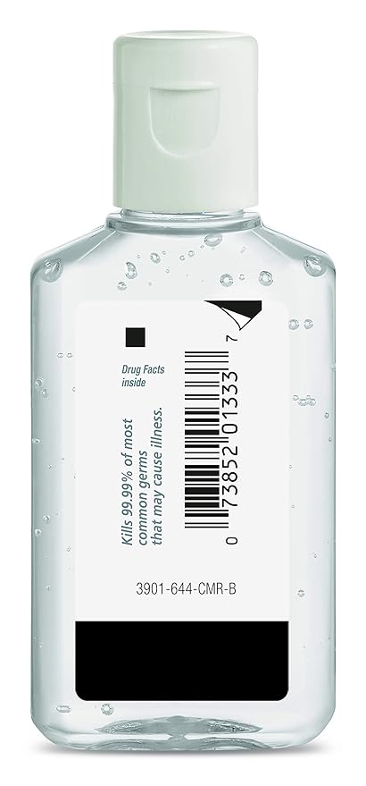 Purell Advanced Hand Sanitizer Refreshing Gel, Clean Scent, 1 fl oz Travel Size flip-Cap Bottle (Pack of 72) - 3901-72-CMR