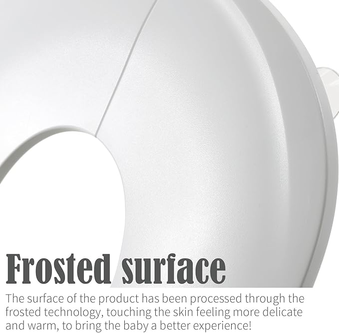 Funbliss Foldable Travel Potty Seat for Toddlers,Potty Training Toilet for Toddlers with Safety Suction Cups, Includes Storage Bag,Essential for On-the-Go Potty Training,White