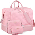 Travel Weekender Bag for Women, 21" Overnight Bag with Shoe Compartment 50L Large Travel Duffel Bag Carry On Tote for Weekend, Overnight, Business Trips, Water Resistant
