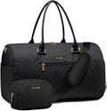 LOVEVOOK Travel Duffle Bag, Weekender Bag for Women with Toiletry Bag, Carry on Overnight Bag with Shoe Compartment, Gym Duffel Bag with Wet Pocket, Mommy Hospital Bags for Labor and Delivery