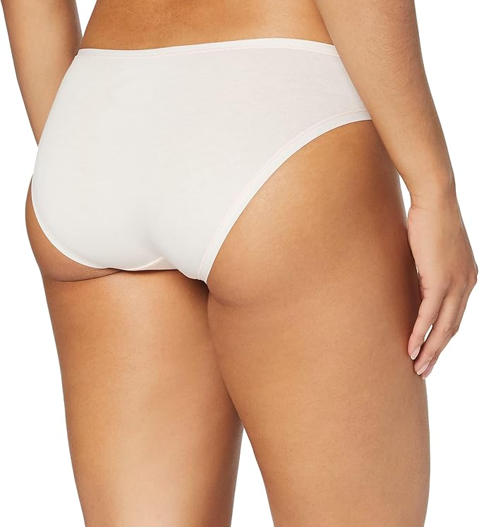 Amazon Essentials Women's Breathable Cotton Bikini Brief Underwear with Full Coverage, Multipacks