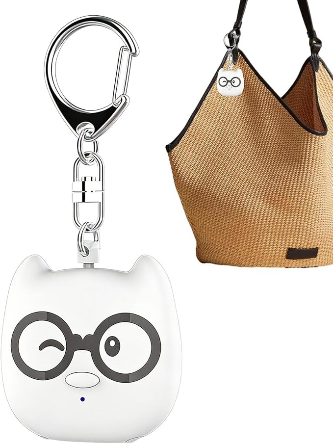 Genérico Safety Alarm | with Light, Cute and Portable Keychain, Safety Alarms for Women to Carry with You | for Men Women Older Travel Camping Hiking Climbing Outdoors