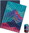 Camping Blanket,Puffy Blanket Lightweight Packable Camping Blanket Outdoor Blanket for Camping,Traveling, Stadium, Hiking, Picnics