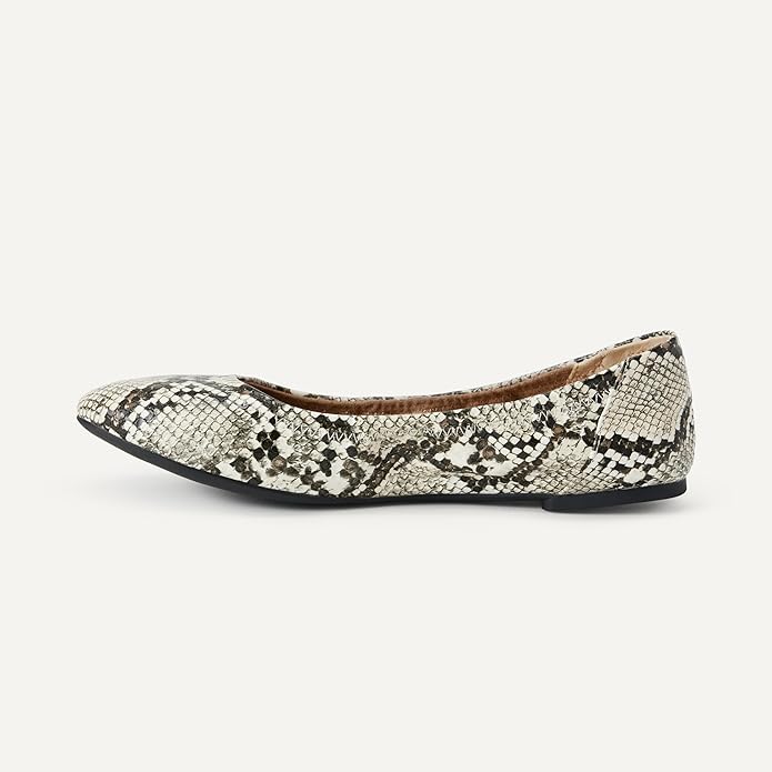 Amazon Essentials Women's Belice Comfortable Slip-On Ballet Flats Shoes