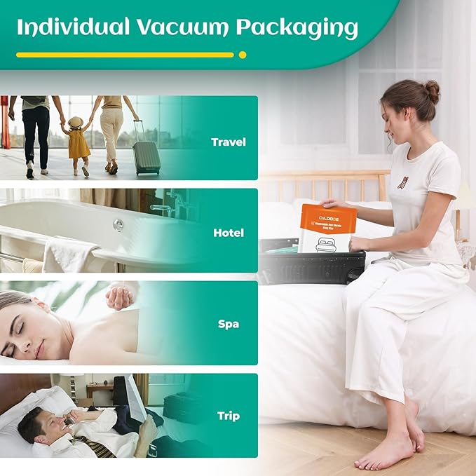 Travel Essentials Disposable Bed Sheet Set, King Size Disposable Sheet with Bath Towel Face Towel Toilet Seat Cover,Disposable Bed Sheet for Hotel Essentials for Cruise Ships,Hotel, Camping,SPA