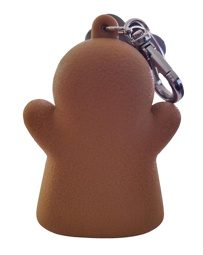 Bath and Body Works Neon Miss Gingerbread with Gemstones and Pink Bow Pocketbac Hand Sanitzer Holder