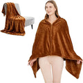 SNZ Wearable Blanket for Womens and Mens, Comfy Flannel Poncho, Snuggie Warm Shawl Wraps for Women, Birthday Gift Ideas