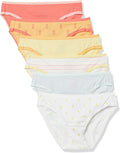Amazon Essentials Women's Breathable Cotton Bikini Brief Underwear with Full Coverage, Multipacks