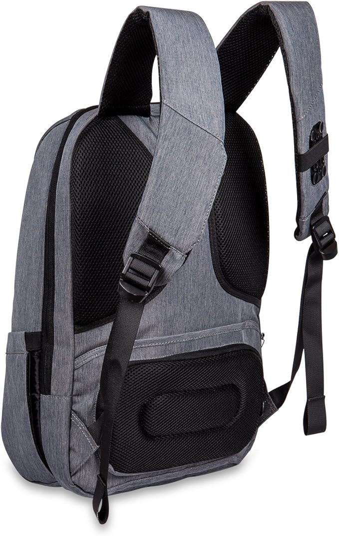 Rocktraveler RTL17GR Leisure Anti-theft Backpack Lap Top Bag, Grey