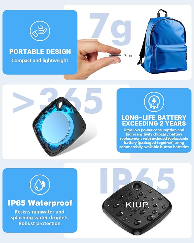 Air Tags for Android,Air Tags-4 Pack Android,2 Year Battery Life,Air Tracker Tags with 4 Case,Google Find Trackers for Google'S Find Hub App,IP65 Waterproof Luggage Tracker for Keys,Wallets,Suitcases