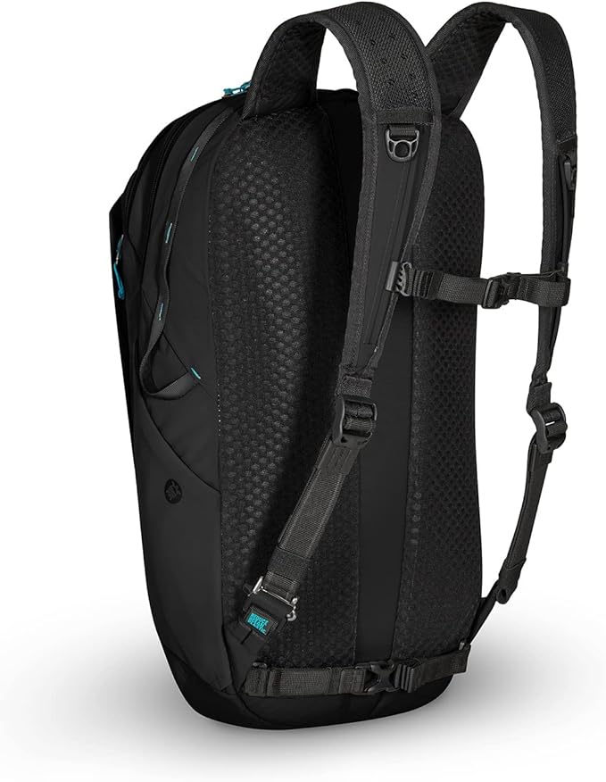 Pacsafe ECO 25L Anti Theft Backpack, ECONYL Black
