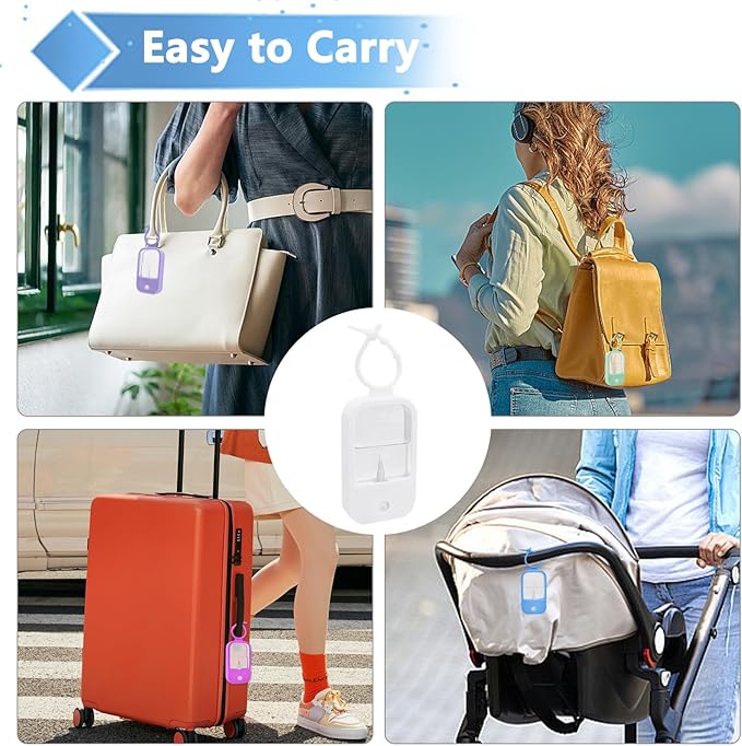 Silicone Case Compatible with Touchland Hand Sanitizer Spray (Fit for 1 FL OZ) Hand Sanitizer Holder Protective Case