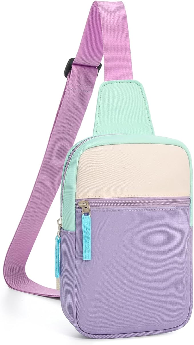 Mothers Day Gifts for Daughter, Birthday Graduation Gifts for 8 9 10 11 12 Year Old Teens Girls Her,Fanny Pack Sling Crossbody Bag Belt Bags Purse, Preppy Teen Girl Gift Trendy Stuff Travel Essentials