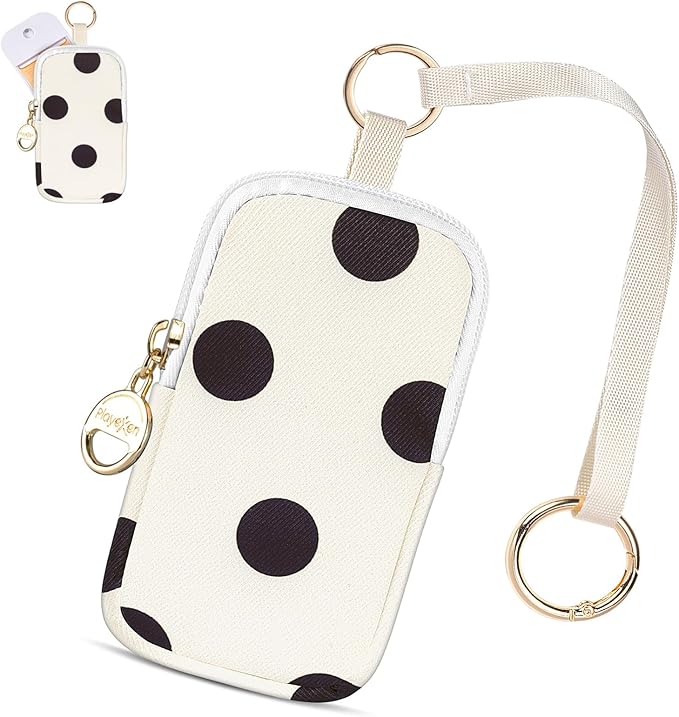 Hand Sanitizer Spray Case Compatible with T0uch-land, Hand Sanitizer Holder Bag with Ring Buckle & Wrist Strap