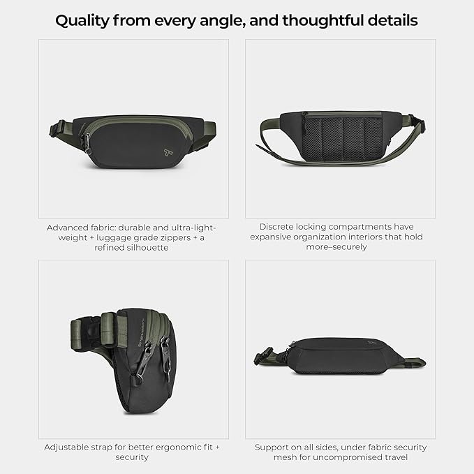 Travelon Anti-Theft The Voyages Waist Pack