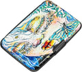 ELFISH RFID Blocking Credit Card Protector Aluminum ID Case Hard Shell Business Card Holders Metal Wallet for Men or Women (Sleeping Beauty)