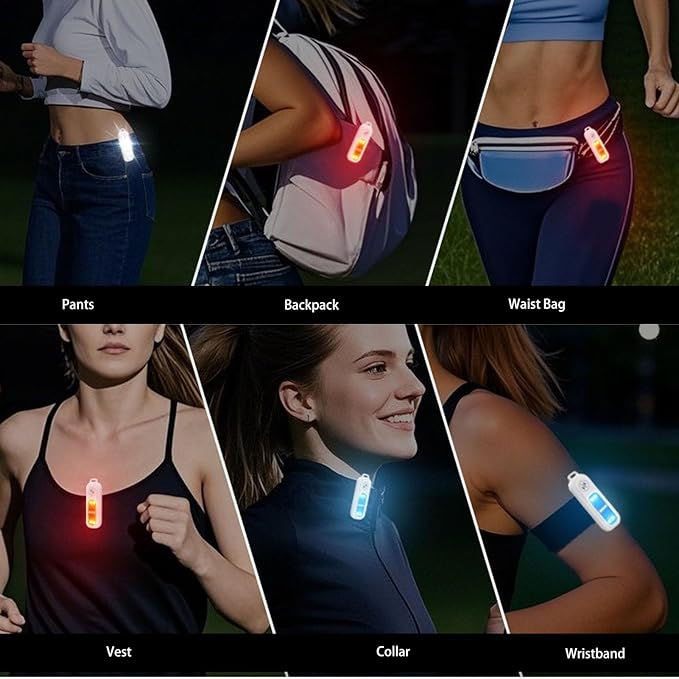 Zyyini Personal Security Alarm Keychain, 130dB Loud Alarm with LED Light for Emergency, USB Rechargeable, Water Proof, Compact Design for Running Cycling Night Safety (White)