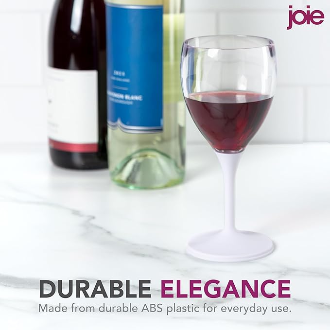 Joie Wine Glass To Go, Portable Wine Glass, Detachable Stem, BPA-free