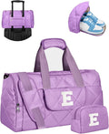 Elilier Dance Bag, Birthday Gifts for 8 9 10 11 12 13 14 15 16 Year Old Girls, Kids Duffle Bag, Cheer Gymnastics Bag with Makeup Bag, Girls Trips Gifts Favors, Gift for Teen Girl