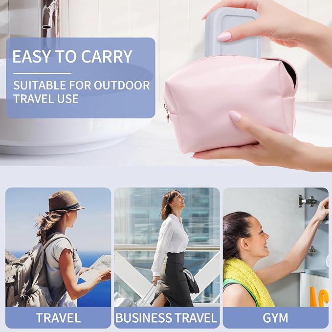 Leak Proof Travel Soap Case,Large Silicone Travel Soap Holder,Portable Soap Box with Drainage Layer,Bathroom Shatter Proof,Suitable for Travel, Bathroom, Camping, Gym(Light Gray)