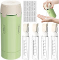 4 in 1 Refillable Travel Dispenser,Portable Travel Toiletries Bottle Set,Travel Size Shampoo and Conditioner Bottles,Toiletries Leak Proof Travel Size Containers for Vacation Business Trip