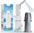HEYAXA Portable Bidet for Travel, Rechargeable High Pressure Travel Bidet Sprayer for Women, Men, Baby and Hemorrhoid Relief, Waterproof Peri Bottle for Postpartum Care(White)