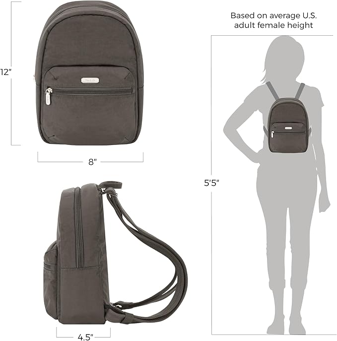 Travelon Anti-Theft Essentials Small Backpack