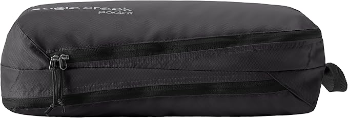 Eagle Creek Pack-It Isolate Extended Stay Set - Includes Shoe Sack, M Clean/Dirty Cube, 2x M Isolate Cube & 2x L - Travel Essentials - Black