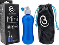 Boss Bidet Mini : The Essential Personal Hygiene and Postpartum Cleaning Spray - Portable Peri Bottle for Women on the Go, Angled Retractable Nozzle, Discrete Bag, Compact 12.5 oz 380 ml Blue
