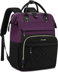 LOVEVOOK Laptop Backpack for Women, 15.6 inch Waterproof Nurse Bag Teacher Work Backpack Purse for Women, Travel Computer Backpack for College Office Business Ladies