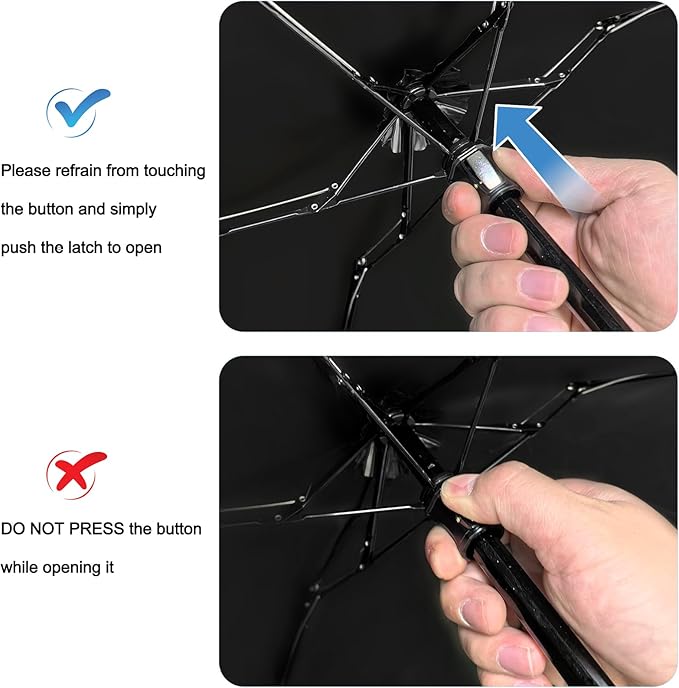 GAOYAING Small Mini Umbrella with Case Light Compact Design Perfect for Travel Lightweight Portable Parasol Outdoor Sun&Rain Umbrellas 34 Inches