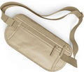 VENTURE 4TH Money Belt for Travel – Hidden Under-Clothes RFID Blocking Passport Holder & Slim Travel Wallet Pouch for Men & Women to Protect Cash, Cards & Documents (Sleek Beige)