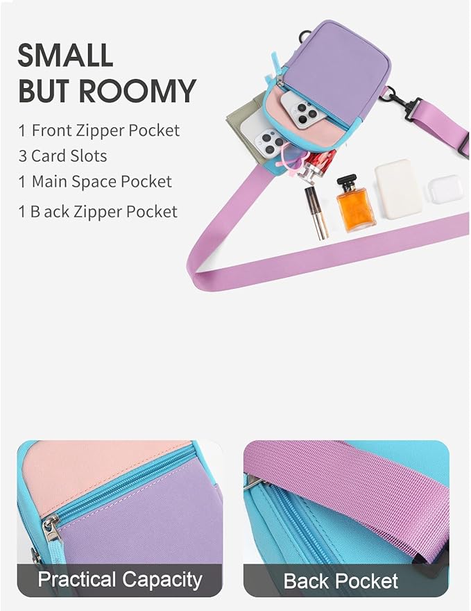 Mothers Day Gifts for Daughter, Birthday Graduation Gifts for 8 9 10 11 12 Year Old Teens Girls Her,Fanny Pack Sling Crossbody Bag Belt Bags Purse, Preppy Teen Girl Gift Trendy Stuff Travel Essentials
