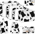 KPX 8 Set Packing Cubes for Travel, Luggage Packing Organizers Accessories Large Toiletries Bag for Clothes Shoes Cosmetics (Cow)
