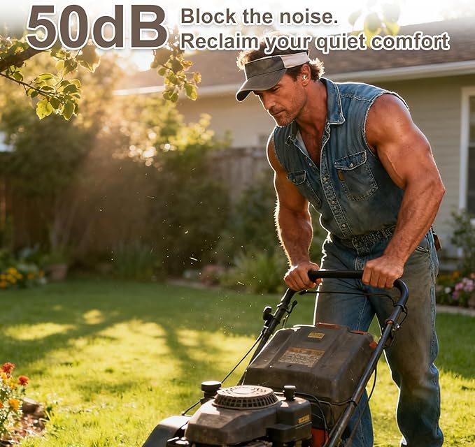 Noise Cancelling Ear Plugs for Sleep, Small Ear Fit - No-Pain for Side Sleepers, 50dB NRR Reusable Silicone One-Piece Design, 4 Sizes for Adults & Kids, Portable Case