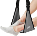 Airplane Footrest with No Feet Clashing Support Design, Portable Travel Foot Hammock to Relax Your Foot, Memory Foam Plane Foot Rest to Relieve Feet Soreness - Long Flights Essentials
