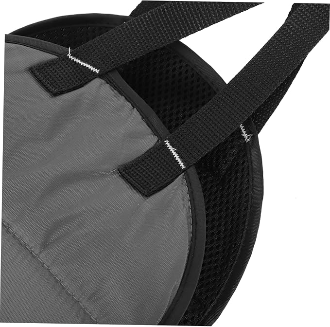 Travel Footrest Hammock Airplane Foot Rest for Long Flights Portable Leg Sling for Office Memory Foam Foot Hammock Dark