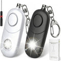 Personal Alarm for Women Keychain Alarm: Qoosea 135dB Emergency Keychain Siren with Strobe Light Loud Siren for Women Kids Students Seniors Emergency Self-Defense for Night Sports