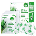 BeHoomi Steam Eye Mask, 10Packs Heated Eye Mask, Self Heating Disposable SPA Warm Compress for Eyes Sleep Mask, Travel Essentials & Relaxation Gifts for Women, Mothers Day Gifts (Lemongrass)