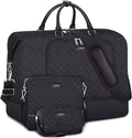 Travel Weekender Bag for Women, 21" Overnight Bag with Shoe Compartment 50L Large Travel Duffel Bag Carry On Tote for Weekend, Overnight, Business Trips, Water Resistant