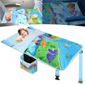 Gocozy Toddler Airplane Bed with Blanket, Airplane Seat Extender for Kids, Travel Essentials for Kids, Dinosaur